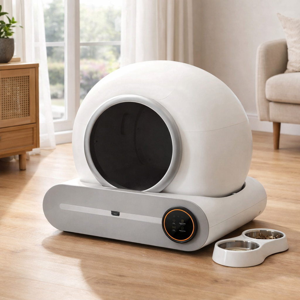 Litière Chat Automatique avec Poubelle Automatique